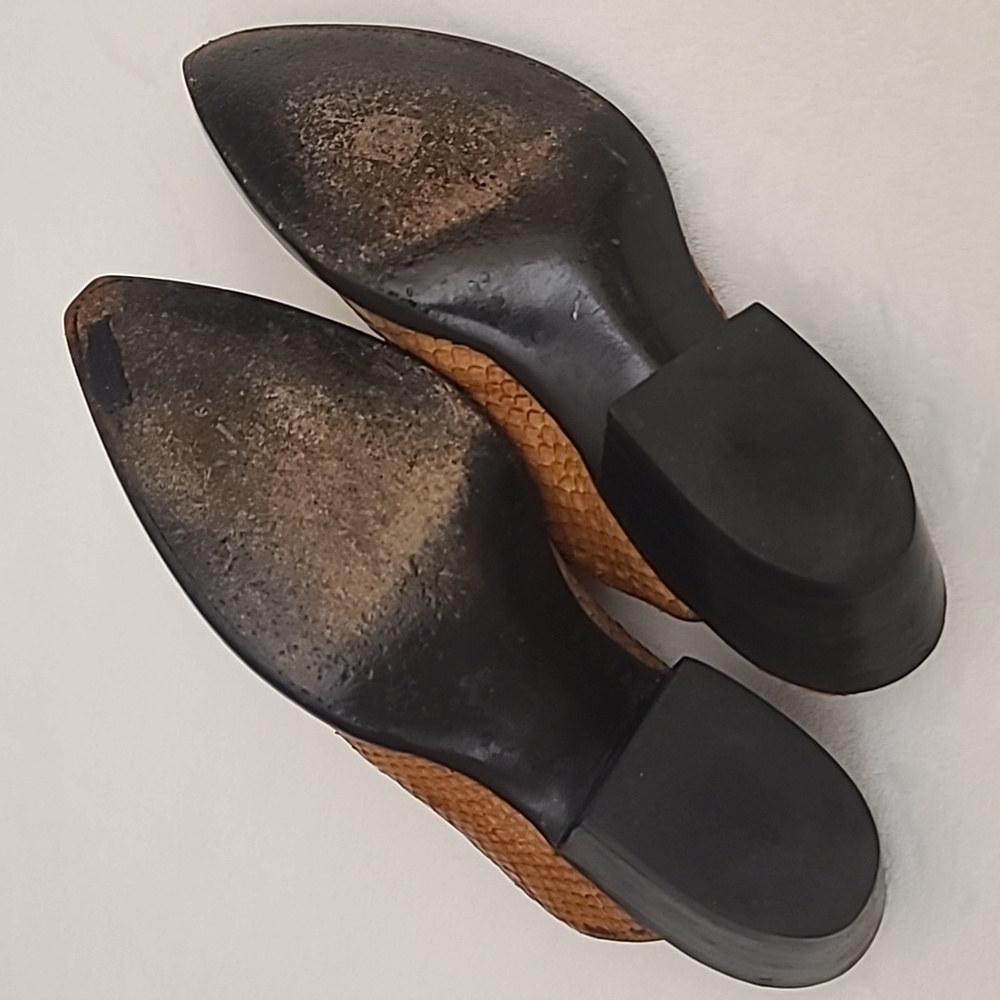 Tres Outlaw Custom Python Western Mules Size 8 - image 5